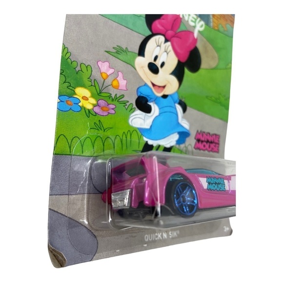 Mattel Hot Wheels 2019 Minnie Mouse Quick N’ Sik
90th Anniversary Edition NEW - Picture 4 of 6